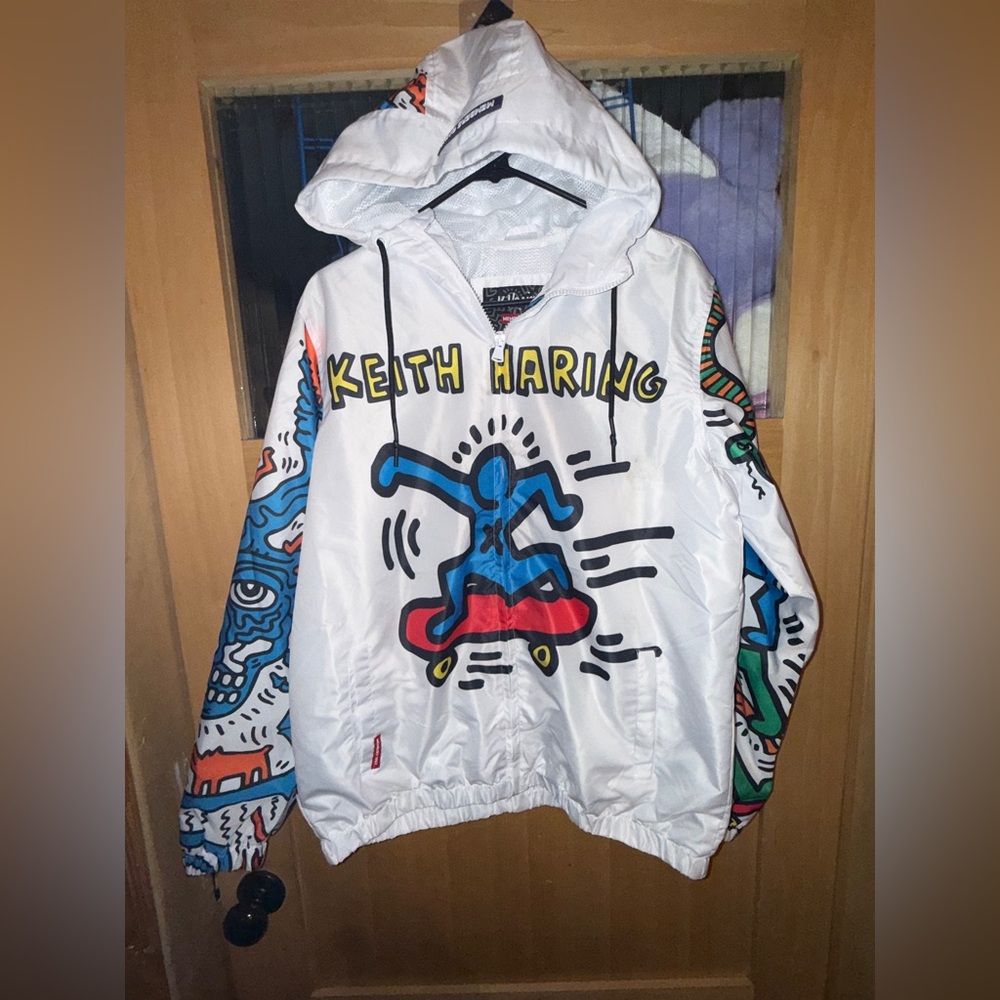 Keith Haring Member's Only Jacket Size medium Great Condition